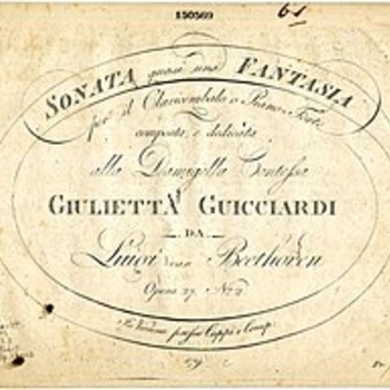 Ludwig van Beethoven - Piano Sonata No. 14, Op. 27 No. 2, «Moonlight» II. Allegretto