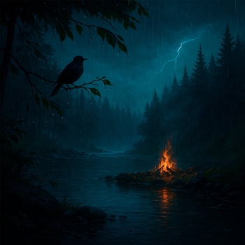 Альбом Шум дождя и звук грозы с белым шумом для сна, медитации и расслабления Шум Дождя и Звук Грозы, Расслабляющая медицина, Звуки сна Окружающие Шумы