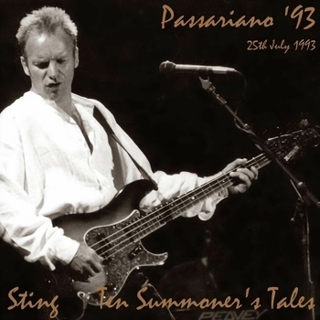 Альбом Passariano 1993 Sting