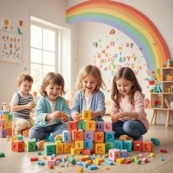 Альбом Весёлые, развивающие игры и песенки для детей Детские песни, Танцевальная Музыка, Детская Музыка, Tina Manko