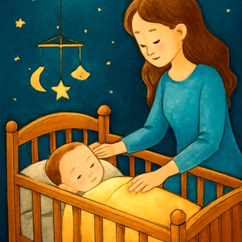 Альбом Музыка для глубокого сна новорождённых Детские песни, Детские колыбельные, Музыка для сна младенца