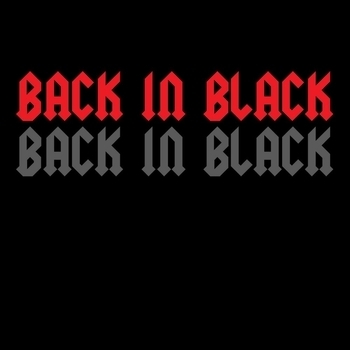 Back In Black - Dirty Deeds