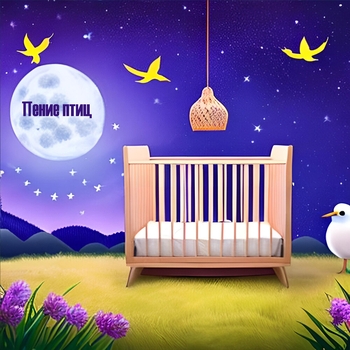 Белый шум для детей - Пение птиц ночью в тропиках