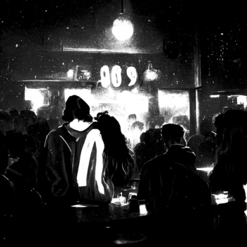 Паранойя - Винтажное худи (2022)