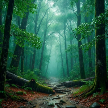 Шум Дождя и Звук Грозы - Шум дождя и вечер для сна