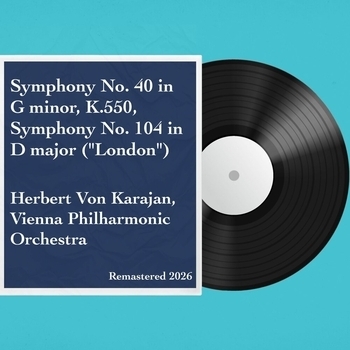 Альбом Symphony No. 40 in G minor, K.550 Герберт фон Караян, Wiener Philharmoniker
