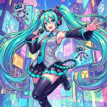 Альбом 午前2時の天文台 Hatsune Miku, Thea Strand