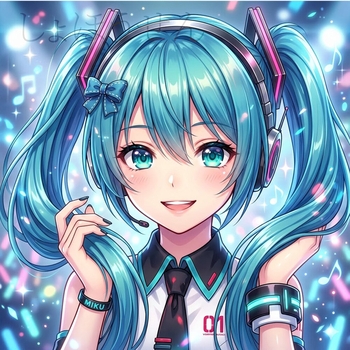 Hatsune Miku, Klara Haugen - 偶像