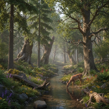 Шум Дождя и Звук Грозы, Расслабляющая медицина, Звуки сна Окружающие Шумы - Шум дождя и мягкая ночь