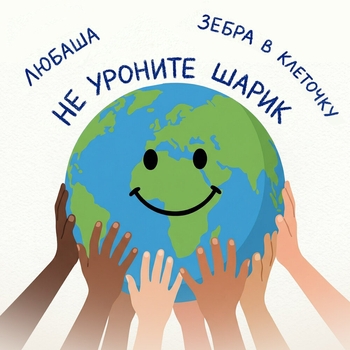 Любаша, Зебра в клеточку - Не уроните шарик