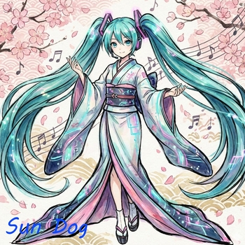 Hatsune Miku, Solveig Dal - Mirage in the Sky