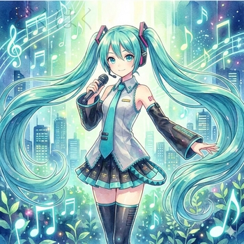 Hatsune Miku, Klara Haugen - リズム