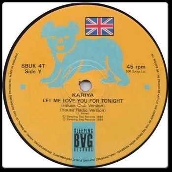 Kariya - Let Me Love You for Tonight (House club version)