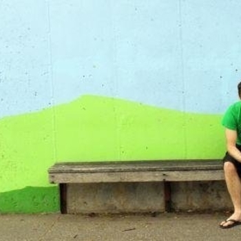 Muscles - One Inch Badge Pin (Bag Raiders Protein Shake Up)