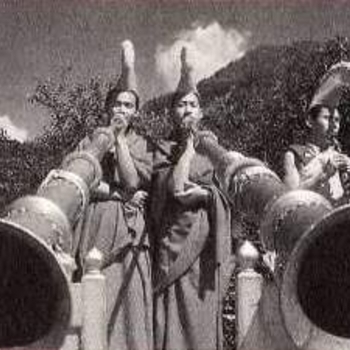 Monks of the Dip Tse Chok Ling Monastery, Dharamsala - A Traditional Composition for Gya Ling and Dung Chen