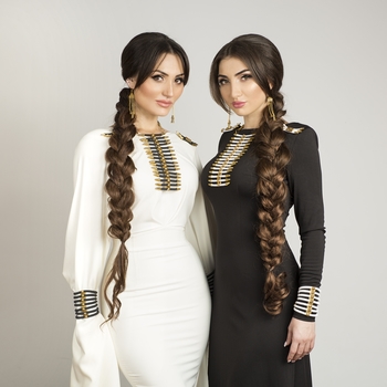 Альбина И Фатима Царикаевы - Нанай кизга (кавказская музыка)