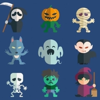 Funny Halloween Monsters - Mashup Trick-Or-Treaters Beware (Funny Halloween Monsters 2021)